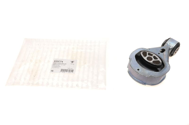 Подушка двигуна (нижня) Renault Megane III 1.4/2.0 TCe 10- (косточка) HUTCHINSON