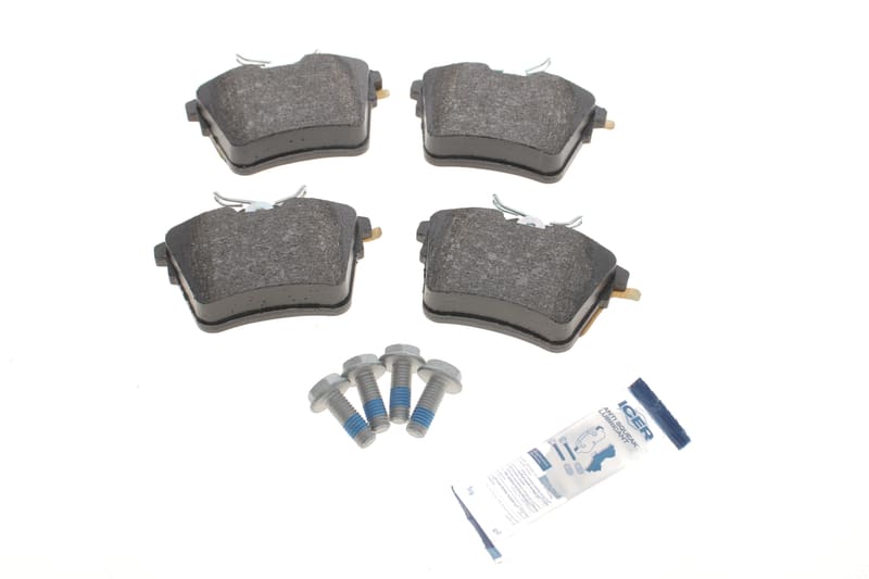 Колодки гальмівні (задні) Citroen C5 08-/Peugeot 407 04-/607 00-11 ICER