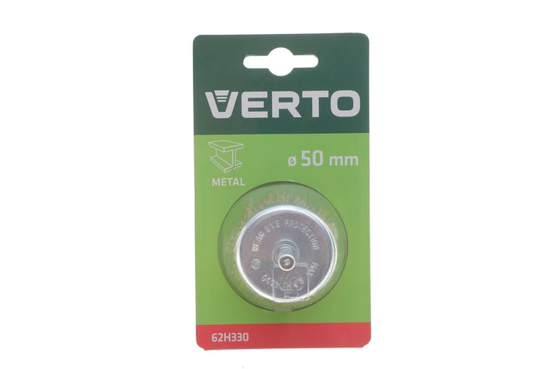Щітка торцева Ø50 мм VERTO