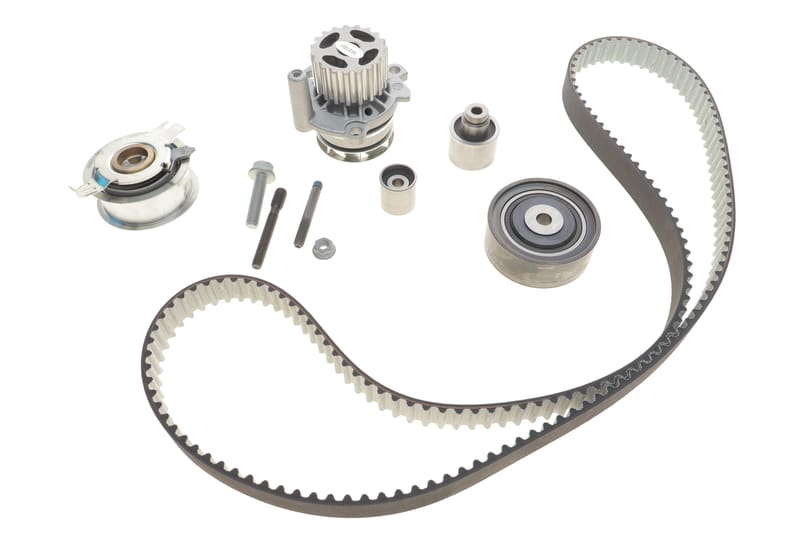 Комплект ГРМ + помпа VW Crafter/Caddy/Passat/Golf/Audi/Skoda/Seat 1.2-1.6-2.0TDI 09-(160х25)(PA1089) GRAF
