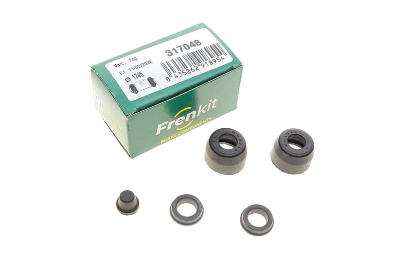 Ремкомплект циліндра гальмівного (заднього) Audi 80 -96 (d=17.46mm) (Fag) FRENKIT