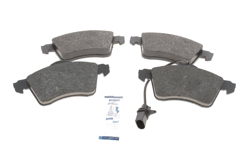 Колодки гальмівні (передні) VW T4 90-03 R15 (+датчик) ICER