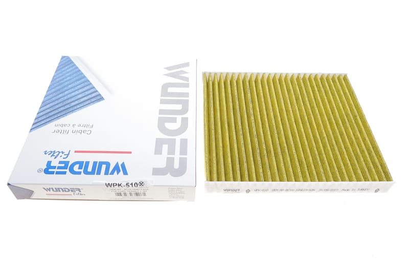 Фільтр салону Ford Transit V347 06- (вугільний) WUNDER FILTER