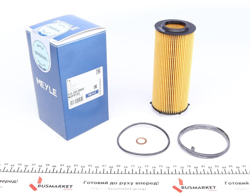 Фільтр масляний BMW 3 (E90/E91/E92/E93)/5 (F10/F11) (F07)/7 (F01/F02/F03/F04)/X5 (E70)/X6 (E71) 08- MEYLE