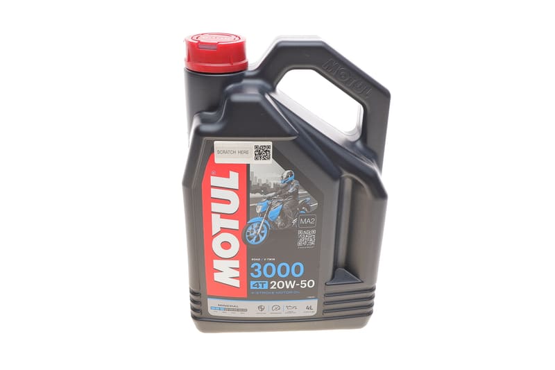 Олива 20W50 4T 3000 (4L) (104050) MOTUL