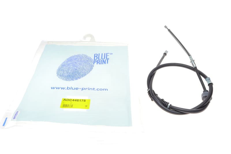 Трос ручника (задній) (R) Mitsubishi Lancer 1.3-2.0i 95- (1530mm) BLUE PRINT