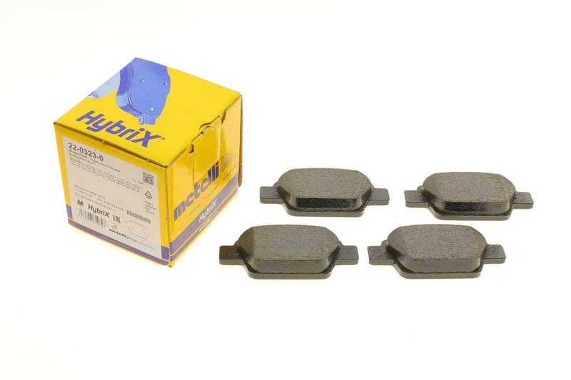 Колодки тормозные (задние) Fiat Bravo II 07-14/Stilo 01-08/Linea 07-/Multipla 99-10/Lancia Delta 08- METELLI