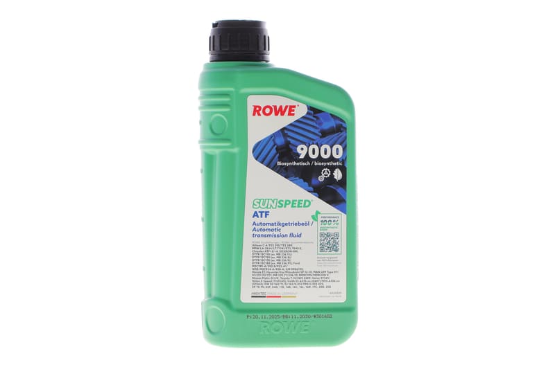 Олива SUNSPEED ATF 9000 (1L) (DEXRON IIIH|MB 235.71|MB 236.10) ROWE