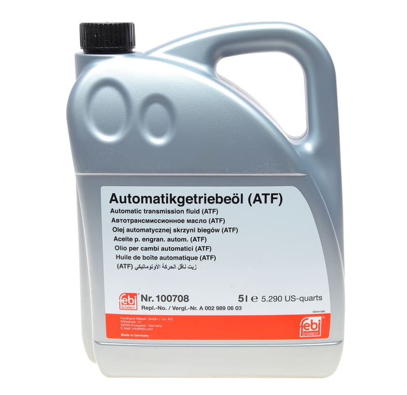 Масло АКПП ATF (5L) (желтое) (MB 236.16/236.17) FEBI BILSTEIN