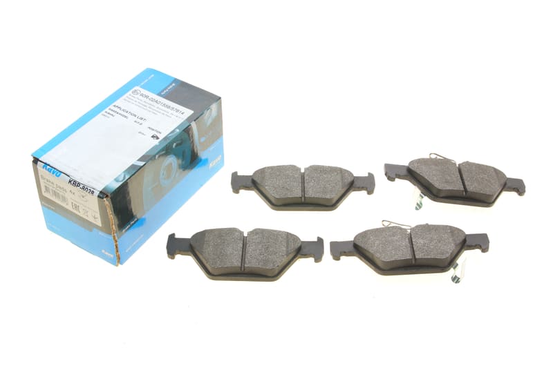 Колодки тормозные (задние) Subaru Impreza/Outback/Legacy 14- (Akebono) KAVO PARTS
