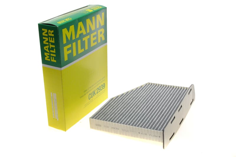 Фільтр салону VW Caddy 1.9TDI 03- (вугільний) MANN-FILTER