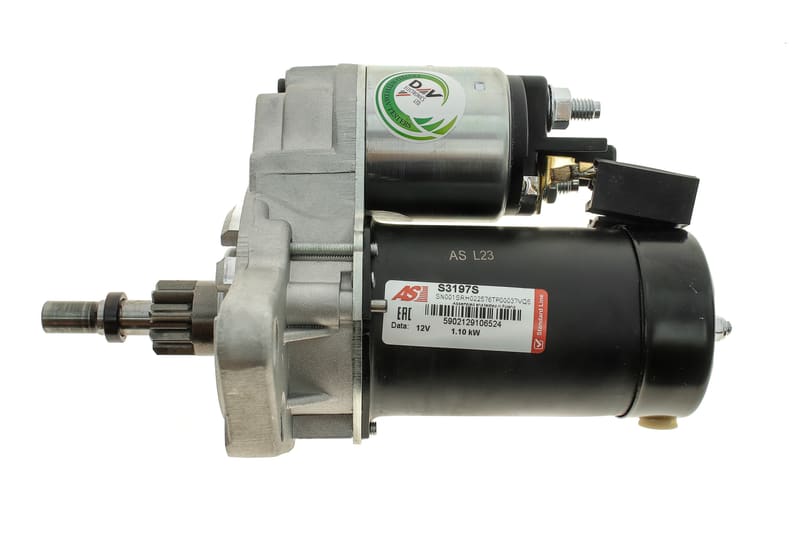 Стартер VW Caddy I/II 82-00/T4 90-03 (12V/1.1kw) (z=9) AS