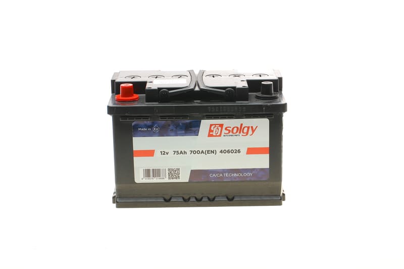 Акумуляторна батарея 75Ah/700A (278x175x190/+L) SOLGY