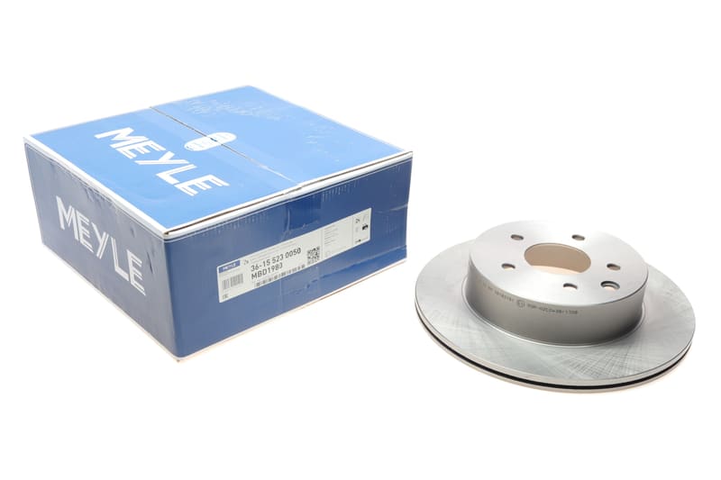 Диск тормозной (задний) Nissan Leaf 10-/Juke 14-/Qashqai 10-/X-Trail 01-13 (292x16) MEYLE