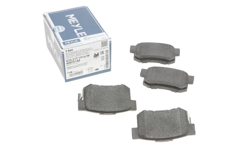 Колодки гальмівні (задні) Honda Accord IV/V/Civic VI/VII/VIII MEYLE