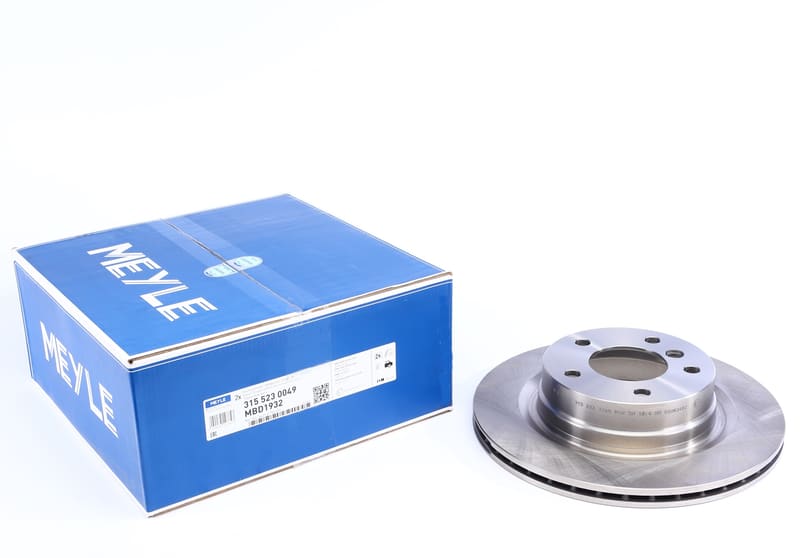 Диск гальмівний (задній) BMW 1 (E81/E87)/3 (E90/E91/E92) 05-13 (300x20) MEYLE