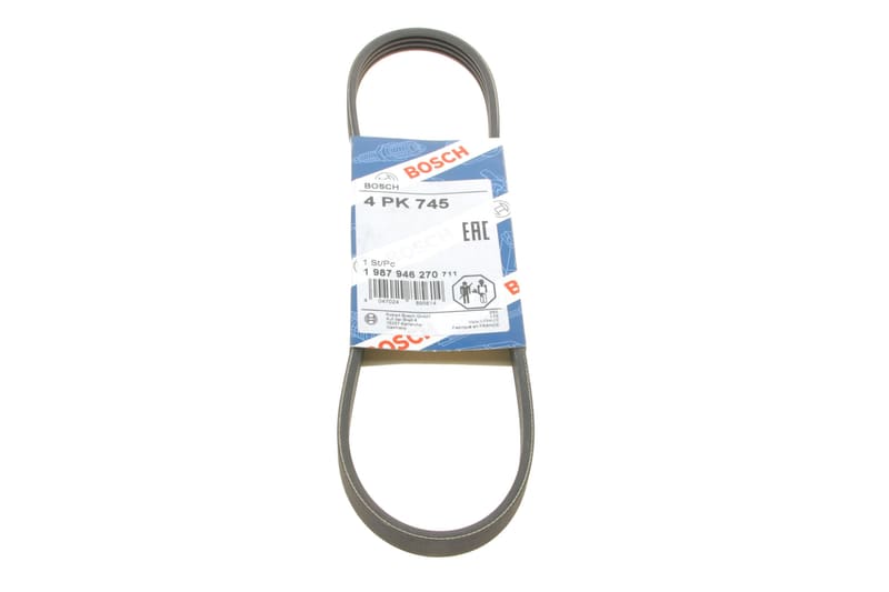 Ремінь генератора Renault Twingo 1.2 07- (4PK745) BOSCH