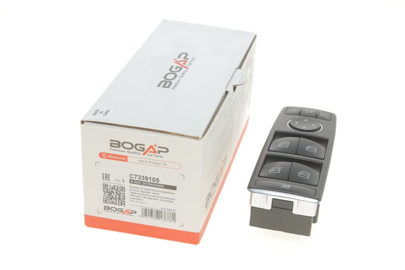 Кнопка стеклоподъемника (L) MB GLE (C292) 15-19 BOGAP