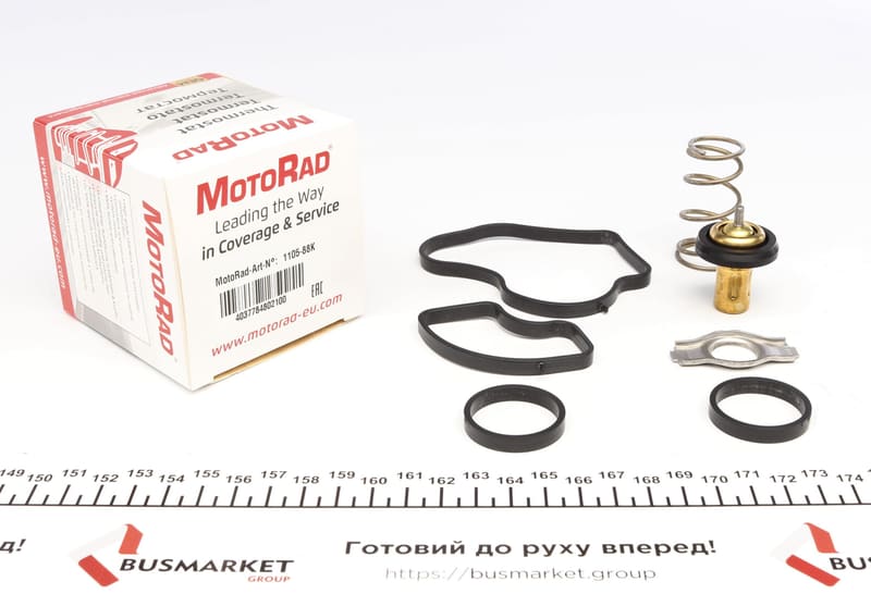 Термостат Fiat Doblo 1.6D Multijet 16- (88°C) (к-кт) знято з постачання MOTORAD