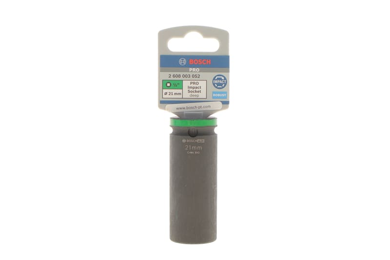 Головка торцева ударна PRO 1/2" 21 мм BOSCH