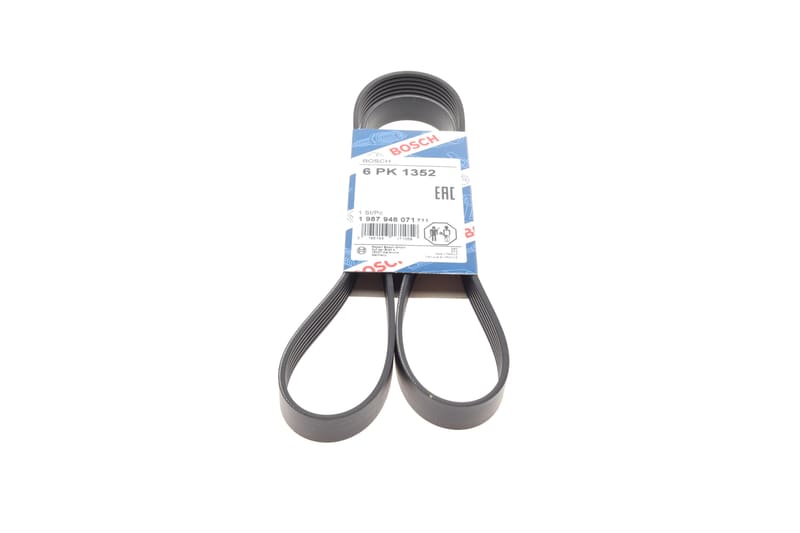 Ремень генератора Peugeot Bipper/Expert/Partner 1.4/1.6HDI 07-/Ford Focus/Mondeo 2.0 18- (6PK1352) BOSCH