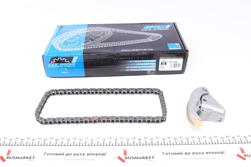 Комплект ланцюга насосу масляного Ford Transit 2.0-2.4 DI/TDE/TDCi 00- (z=76) IJS GROUP