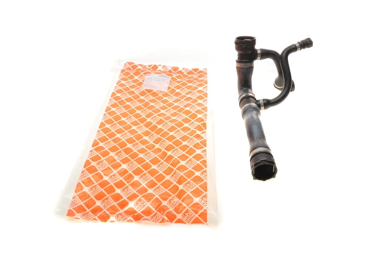 Патрубок радиатора (верхний/L) BMW 5 (E60) 2.0i-3.0i 01-10 (К-кт в сборе) FEBI BILSTEIN