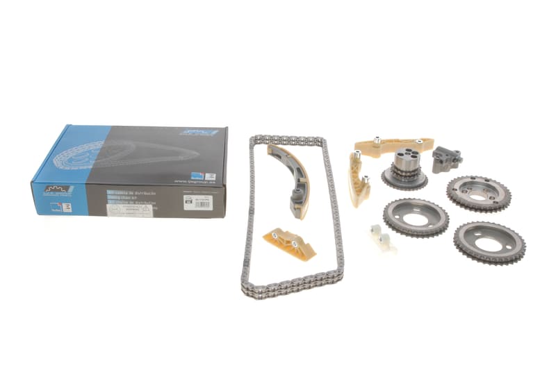 Комплект цепи ГРМ Ford Transit 2.4DI/2.2-2.4TDCI 06- (цепь, натяжитель, шестерня) z=132 IJS GROUP