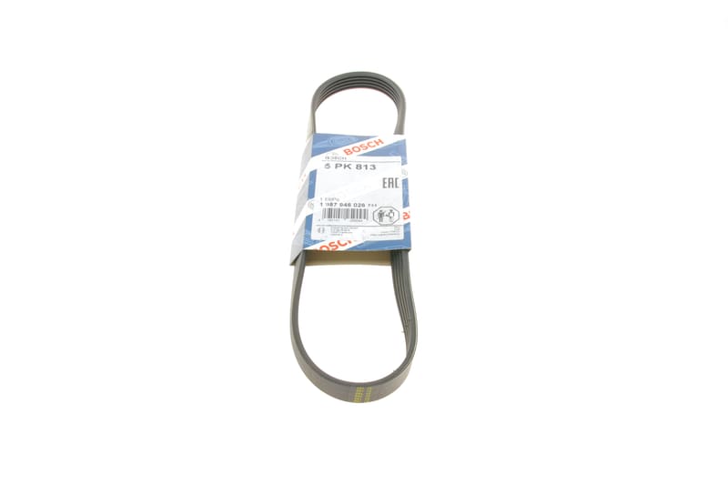 Ремень генератора BMW 3 (E46)/X5 (E53)/5 (E39) 2.5D/3.0D 98-06 (5PK813) BOSCH