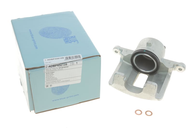 Суппорт тормозной (передний) (R) Toyota Corolla IX 00-08 (d=57mm) BLUE PRINT