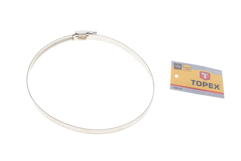 Хомут черв'ячний Ø110-130x9 мм (0.033 кг) TOPEX