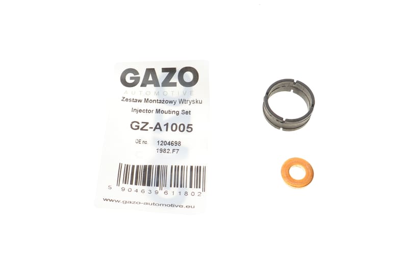 Ремкомплект форсунки Citroen C1/C2/C3/Peugeot 107 1.4 HDi 03- GAZO
