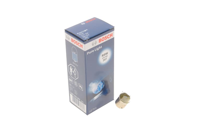 Автолампа R5W 12V 5W BA15s Pure Light BOSCH