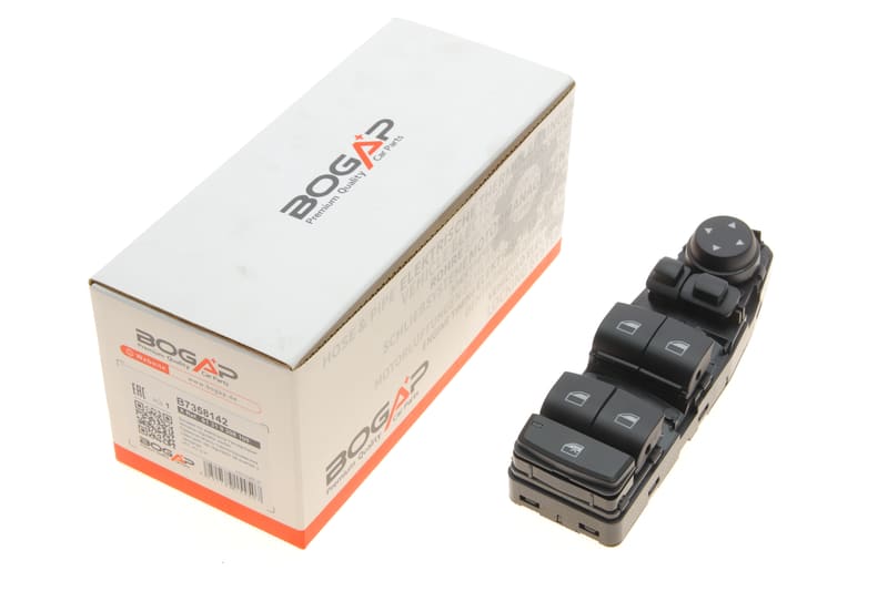 Кнопка склопідйомника (L) BMW X3 (F25) 10-17/X5 (F15/F85) 13-18 (блок) BOGAP