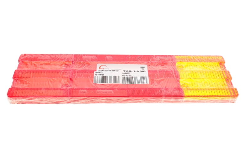 Стекло фонаря (заднего) MB 609-814D (красное) ROTWEISS