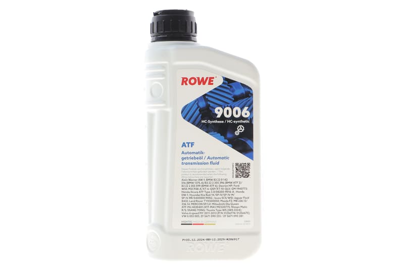 Олива HIGHTEC ATF 9006 (1L) MB 236.12/MB 236.14/Mazda ATF FZ) (коричневий) ROWE