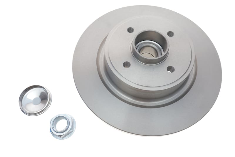 Диск гальмівний (задній) Renault Scenic II 03- (274x11) (+ABS) (з підшипником) SKF