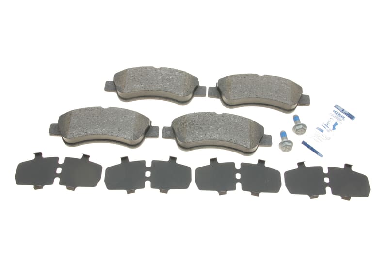 Колодки гальмівні (передні) Citroen Berlingo/C2/C3/C4/Peugeot 206/207/208/307 96-/Opel Corsa F 19- ICER