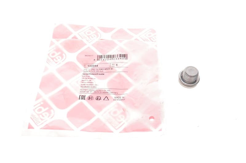 Болт слива масла VW T5 2.0 TSI 11-15 (M14x1.50x12) FEBI BILSTEIN