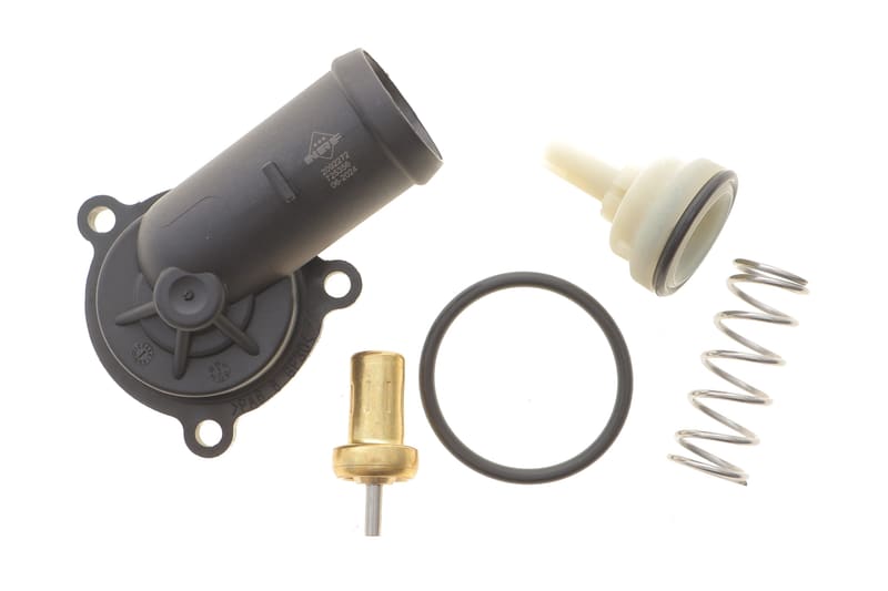 Термостат VW Polo/Skoda Fabia 1.4/1.6 09-16 (87/102°C) (з корпусом) NRF