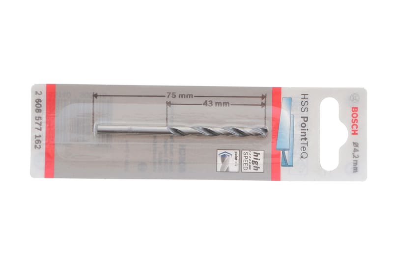Свердло HSS PointTeQ Ø4,2 мм BOSCH