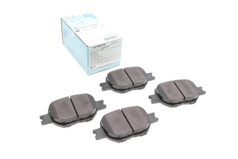 Колодки гальмівні (передні) Toyota Corolla 01-07/Matrix 02-04/Celica 99-05 BLUE PRINT