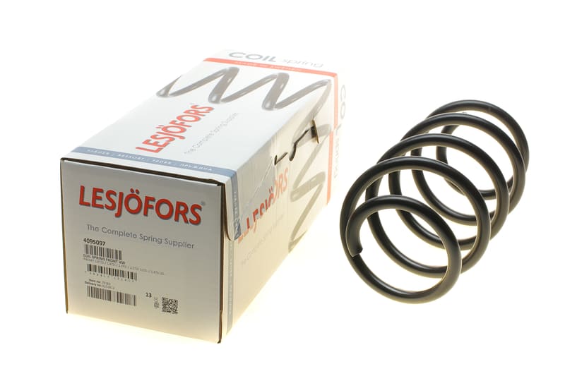 Пружина (передня) VW Passat B6/B7 1.4TSI/1.8TSI/1.6TDI/2.0FSI/TDI 05-14 (седан/унив) (спорт ход.ч.) LESJOFORS