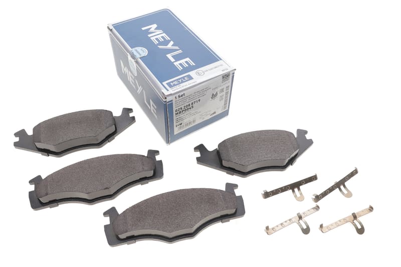 Колодки гальмівні (передні) Seat Cordoba/Ibiza II/VW Golf/Jetta II /Passat/Polo 1.3-2.2 0. 76-99 MEYLE