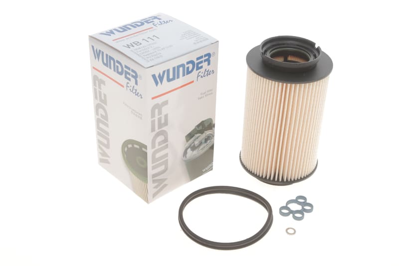 Фильтр топливный VW Caddy 1.9TDI-2.0SDI (5 болтов) WUNDER FILTER
