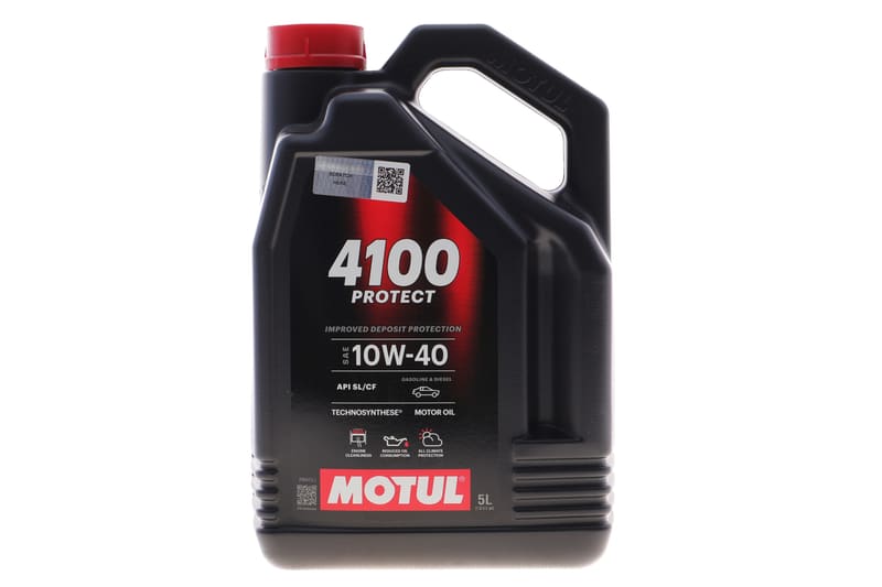 Олива 10W40 4100 PROTECT (5L) (API PERFORMANCE SL/CF) (113001) MOTUL