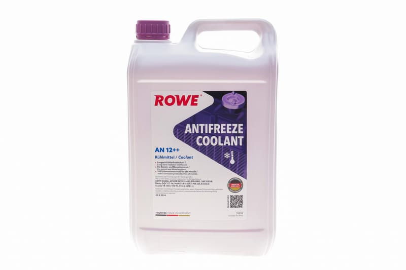 Антифриз (фіолетовий) G12++ (5L) HIGHTEC ANTIFREEZE COOLANT AN 12++ (концентрат) ROWE
