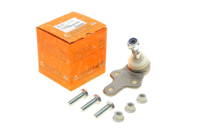 Опора шаровая (передняя/снизу) Ford Focus II 1.4-2.0TDCi 04-12/C-Max 07-10/Volvo C30/C70/S40 04- ASMETAL