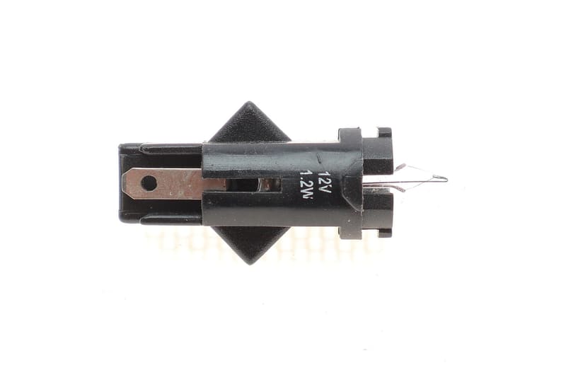 Автолампа 12V 1.2W BG8.5 - 5.5D Black (в прикурювач) RING