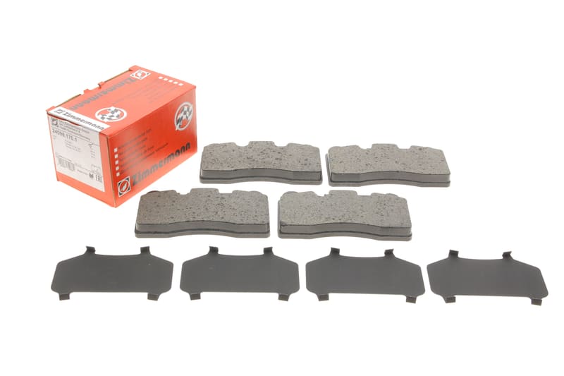 Колодки тормозные (передние) VW Touareg 02- (Brembo) ZIMMERMANN